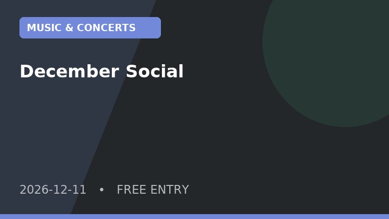 December Social
